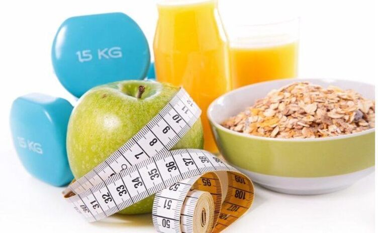 A nutrición adecuada e a actividade física axudarán a completar a dieta de 6 pétalos