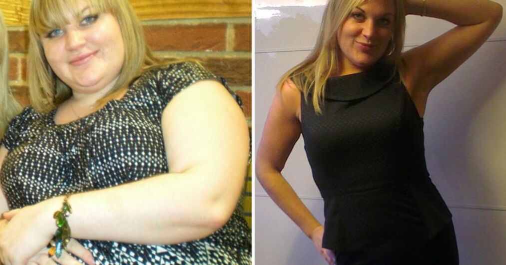 fotos de antes e despois da dieta preguiceira