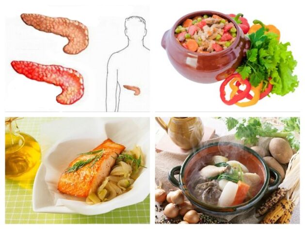 Nutrición dietética para a pancreatite do páncreas