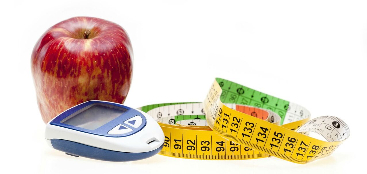 A dieta debe soportar o peso corporal óptimo en pacientes diabéticos