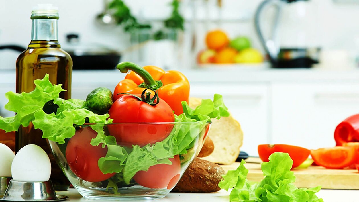 A dieta para a diabetes tipo 2 debe incluír moitas verduras