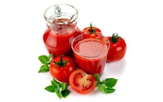 zume de tomate para dieta xaponesa